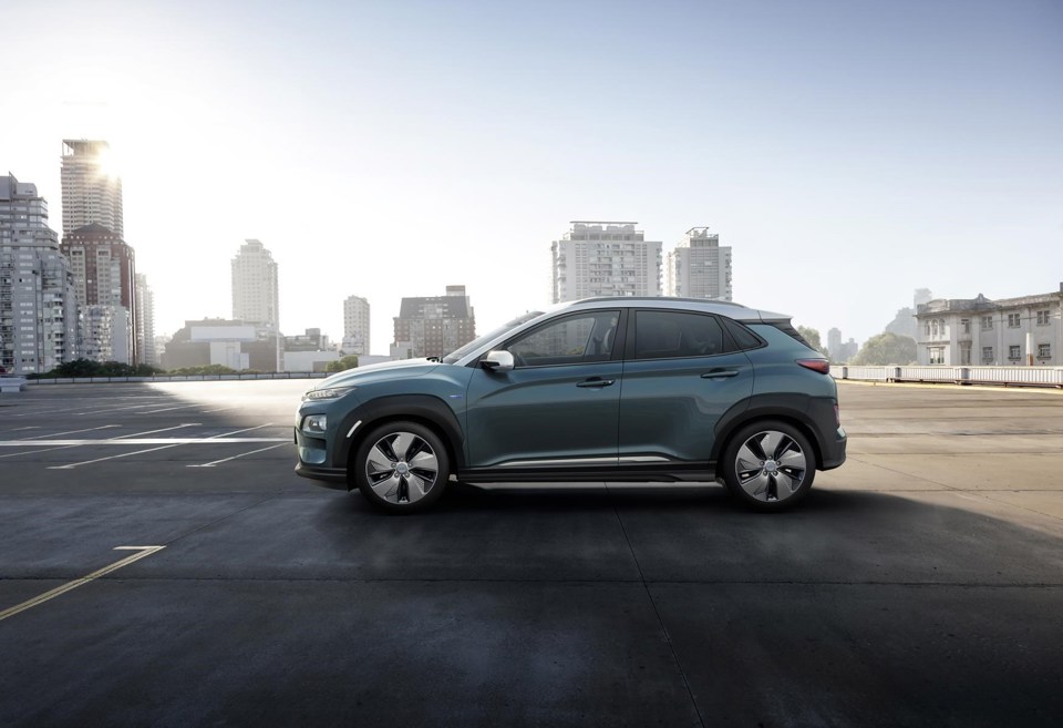 Hyundai Kona Electric, Hyundai electric vehicles, Hyundai hydrogen vehicles.