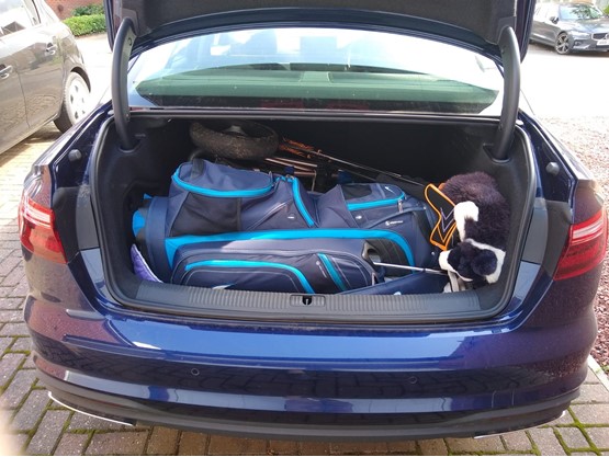 Audi A4 boot space