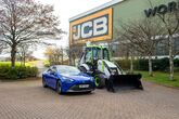 JCB has taken delivery of a second-generation hydrogen-powered Toyota Mirai 