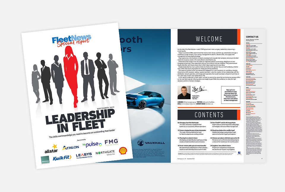 Fleet News - Leadership in fleet
