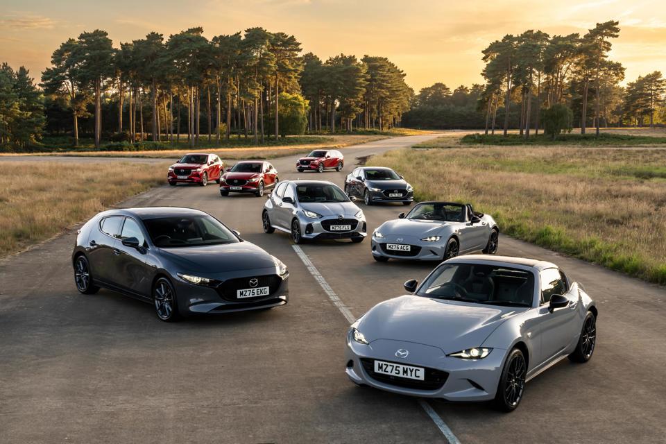 Mazda model range