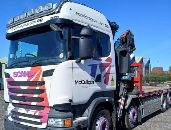 McCulloch Group uses Webfleet