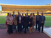 Activa Contracts celebrate new fleet deal at the home of Wolves 