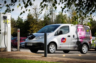 Mitie electric van