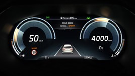 New digital instrument cluster for Kia Xceed