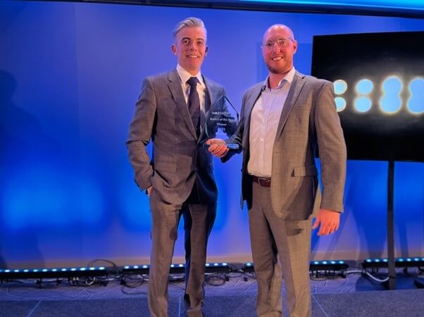 Chris Jones, branch operations director (L) and Niki Cooper branch manager Penrith (R) 