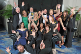 Members of the Novuna Vehicle Solutions team celebrate their win at the Fleet News Awards