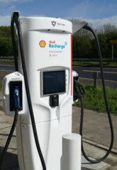Osprey Charging installs Shell Recharge charge point