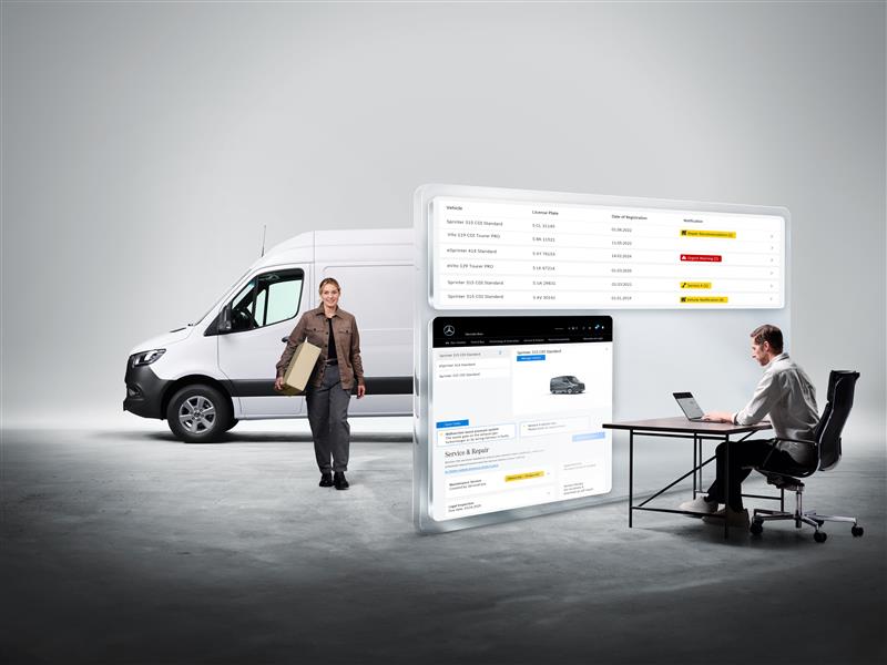 Mercedes-Benz Vans Van Uptime Monitor Digital Extra