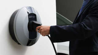 Pod Point electric vehicle (EV) charger