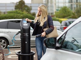Charge point EV 