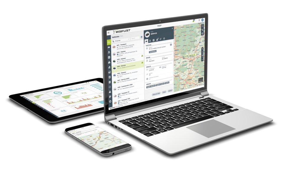 TomTom Telematics, TOmTom Webfleet, TomTom fleet management.