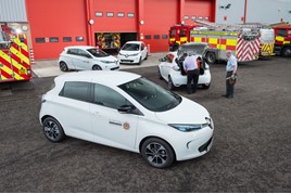 Renault Zoe Scottish Fire & Rescue Service