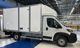 Stellantis electric Luton van
