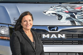 Tracey Perry,  head of van for Man Truck and Bus UK