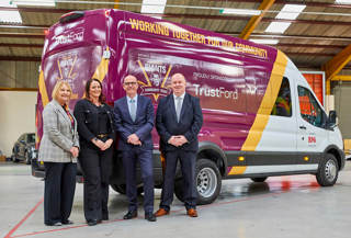 TrustFord donated minibus