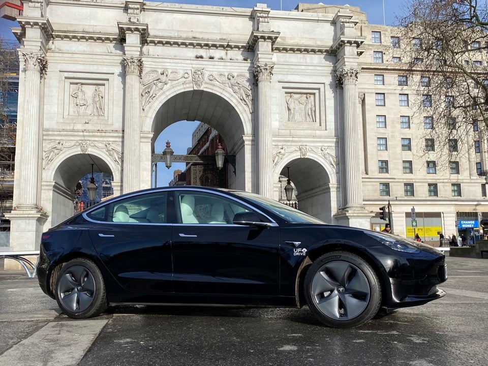 UFODRIVE vehicle in London