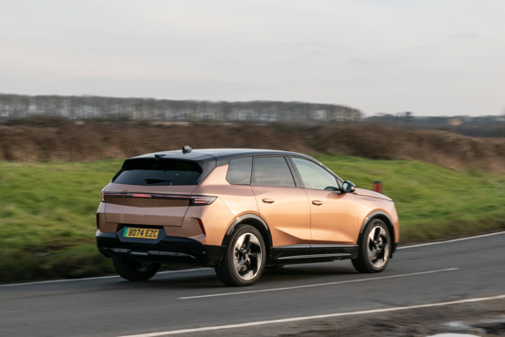 Vauxhall Grandland Electric driving by