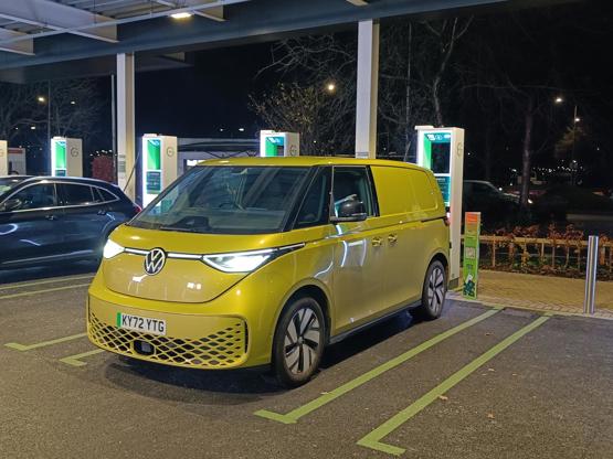 VW ID Buzz charging