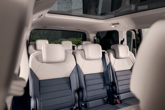 VW Multivan rear seats