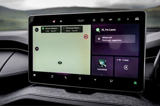 Skoda Kodiaq infotainment screen