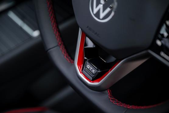 VW ID7 GTX steering wheel