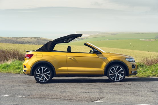 VW T-Roc convertible roof