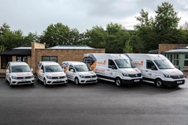 SolarFrame Direct has taken delivery of 13 new Volkswagen Crafter and Caddy vans