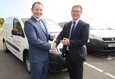 Swansea Council, Peugeot Partner electric vans.