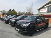 Freemans Event Partners adds five Ssangyong Musso pick-ups to fleet