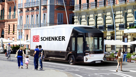 DB Schenker electric Volta trucks 