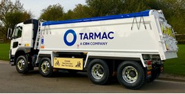Tarmac Truck fitted with PeoplePanels