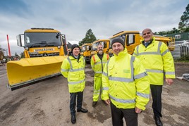 Bath and North East Somerset (B&NES) Council's new winter fleet 