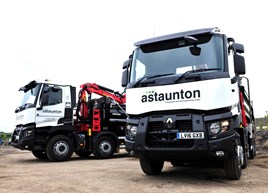 A Staunton Groundworks and Civil Engineering Renault Trucks