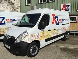 A-Z Maps Vauxhall Movano