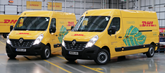 DHL bring in electric vans