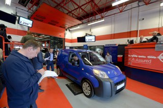 Values of ex-fleet and lease LCVs rose £293 (3.9%) at BCA in October to a record £7,784.