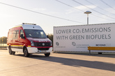 Bentley logistics vehicle using biofuel