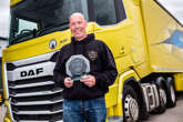 Colin Court winner of the 2022 edition of the DAF UK Driver Challenge