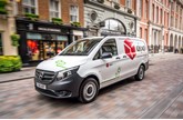 DPD has become the first UK customer to take on a fully-electric Mercedes-Benz eVito van