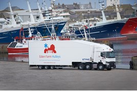 Eden Farm Hulleys double-deck lifting-deck trailers