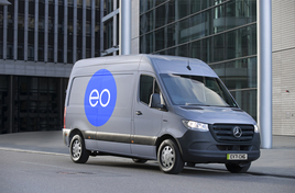 EO Charging Mercedes-Benz Van