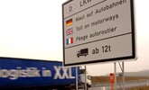 EU toll sign