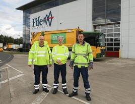 Fife Council’s fleet operations department 