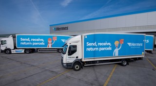 Hermes truck