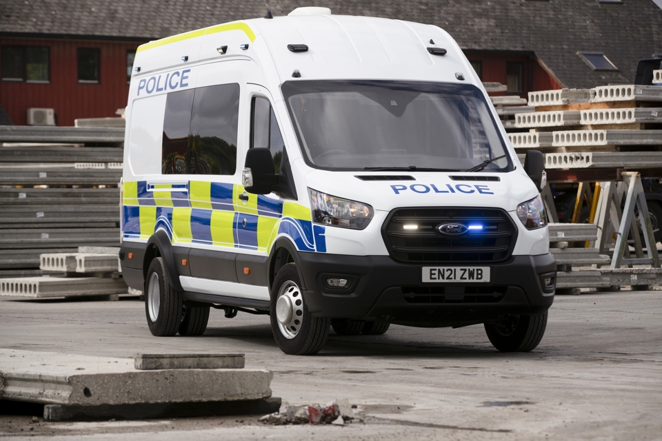 Ford police riot van