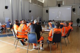 A Safe Drive Stay Alive presentation at Hills Municipal Collections in Calne