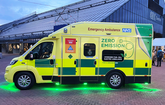 Hydrogen powered ambulance prototype displayed at COP26