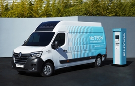 Hydrogen Renault Master Van H2-Tech from Hyvia 