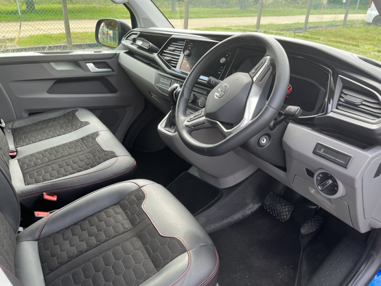 VW Transporter interior